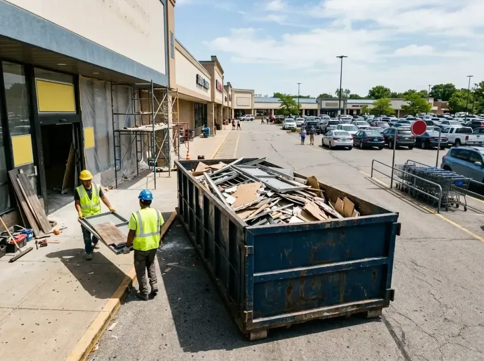 retail-store-renovation-debris-003 — frequently asked questions, Roll-off Dumpster Rentals in Hughesville, MD